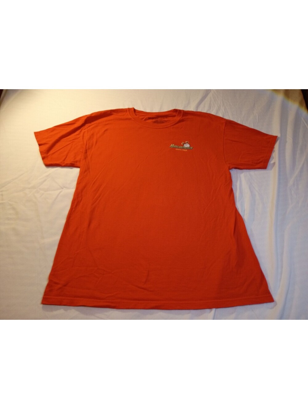 Margaritaville Orange Graphic T-Shirt Large
